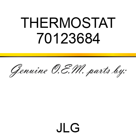 THERMOSTAT 70123684