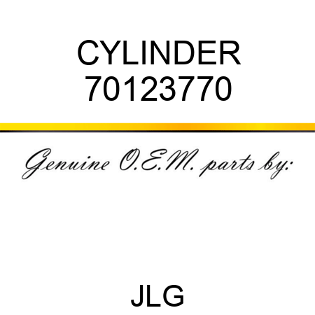 CYLINDER 70123770