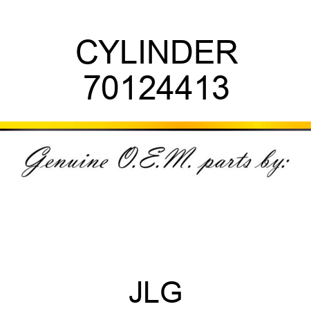 CYLINDER 70124413