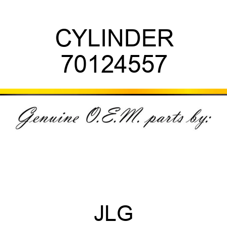 CYLINDER 70124557