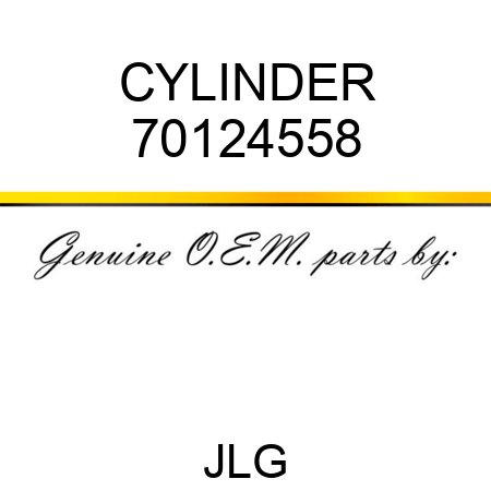 CYLINDER 70124558
