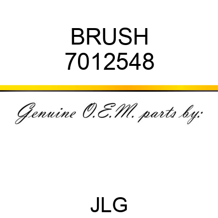 BRUSH 7012548