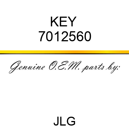 KEY  7012560