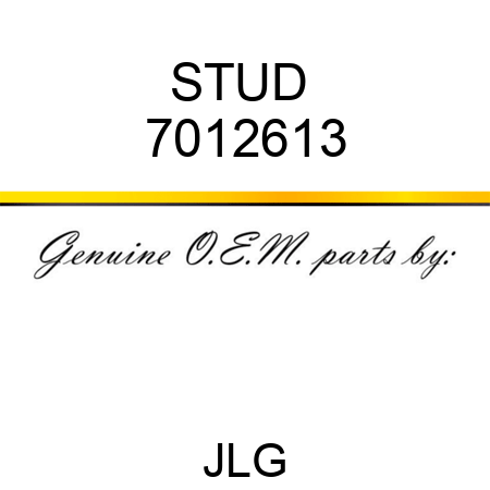 STUD  7012613