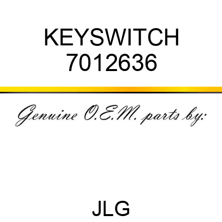 KEYSWITCH 7012636