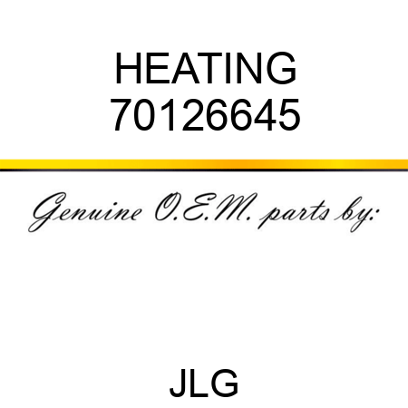 HEATING 70126645