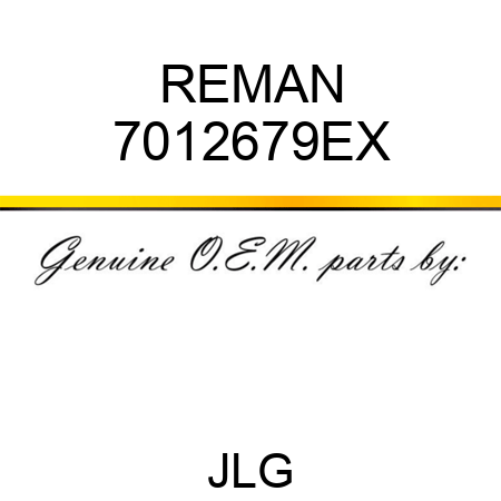 REMAN 7012679EX