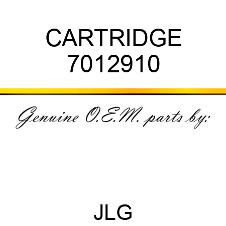 CARTRIDGE 7012910