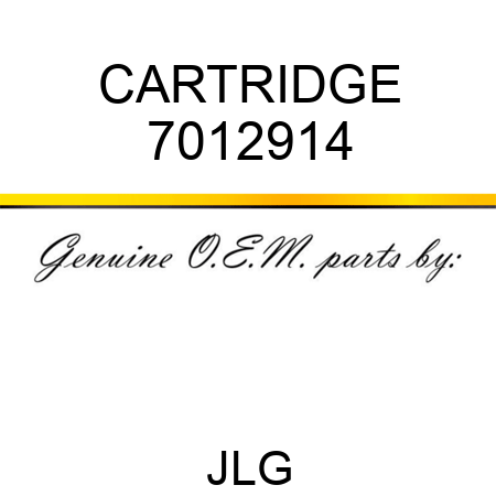 CARTRIDGE 7012914