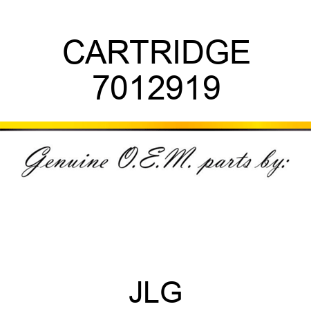 CARTRIDGE 7012919