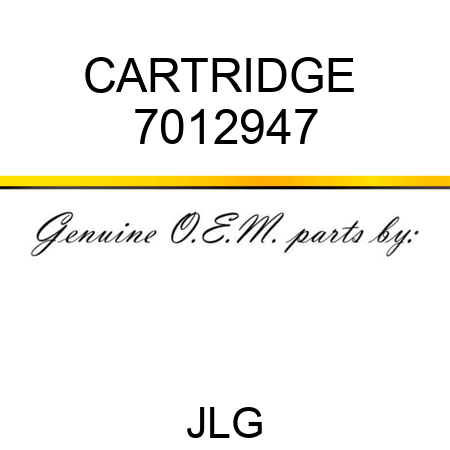 CARTRIDGE  7012947