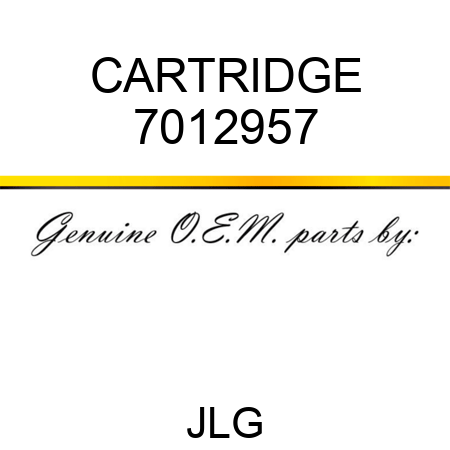 CARTRIDGE 7012957