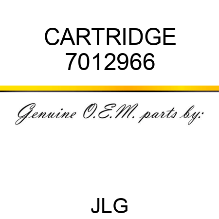 CARTRIDGE 7012966