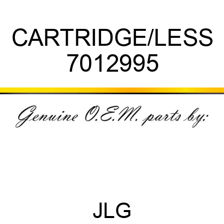 CARTRIDGE/LESS 7012995