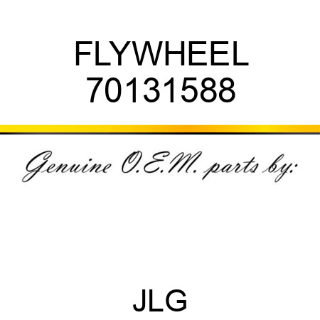 FLYWHEEL 70131588
