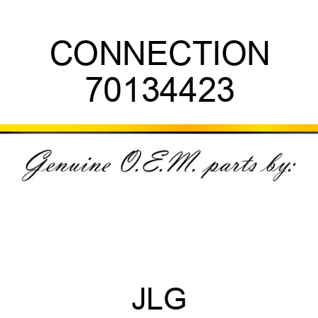CONNECTION 70134423