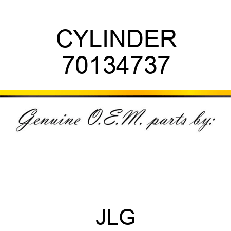 CYLINDER 70134737