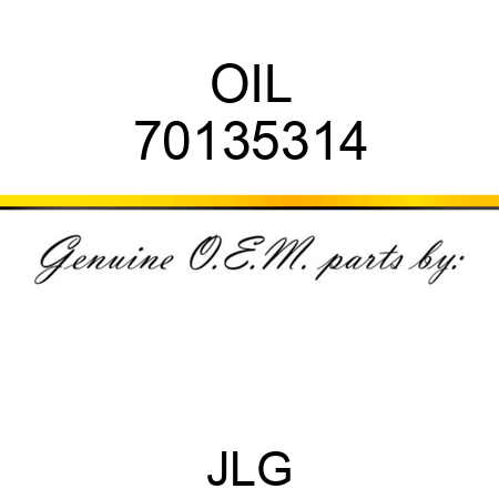 OIL 70135314