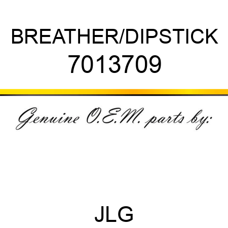 BREATHER/DIPSTICK 7013709