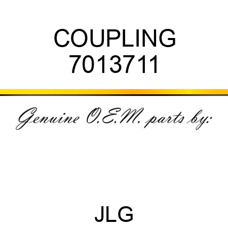 COUPLING 7013711
