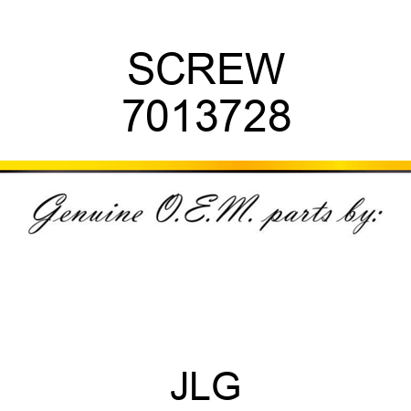 SCREW 7013728