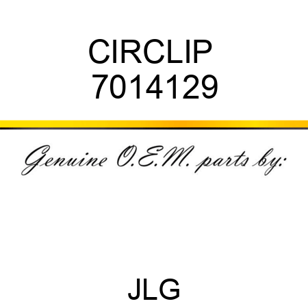 CIRCLIP  7014129