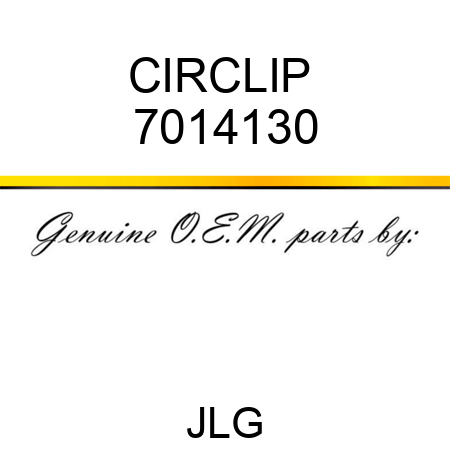 CIRCLIP  7014130