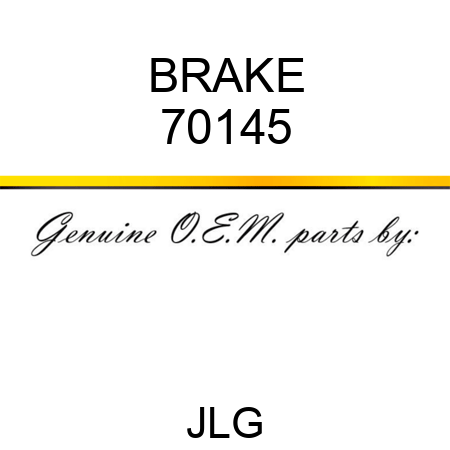BRAKE 70145