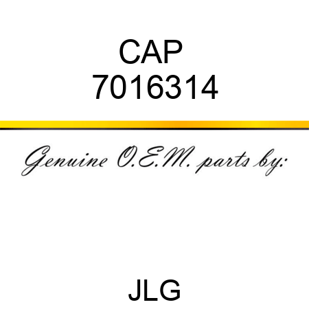 CAP  7016314