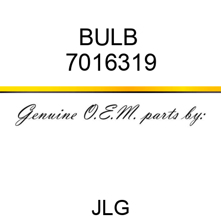 BULB  7016319