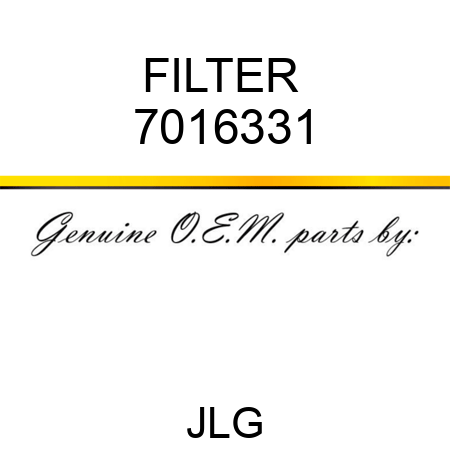 FILTER  7016331