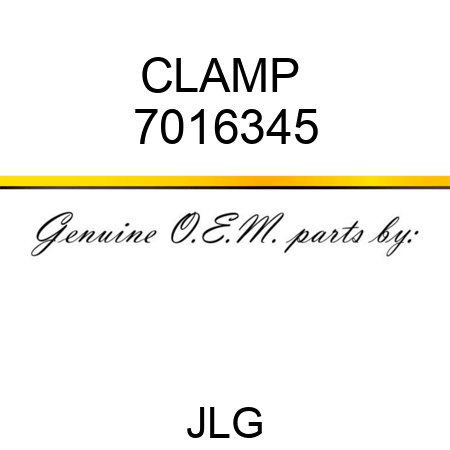 CLAMP  7016345
