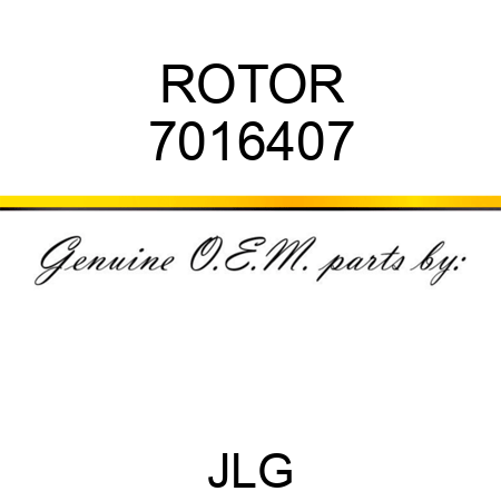 ROTOR 7016407