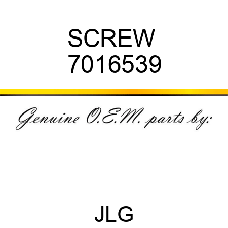 SCREW  7016539