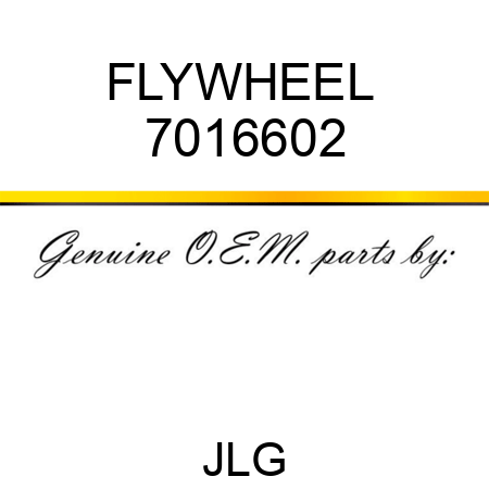 FLYWHEEL  7016602