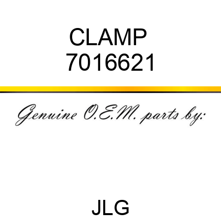 CLAMP  7016621