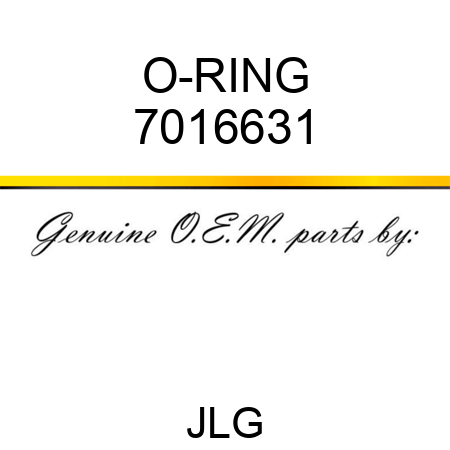 O-RING 7016631