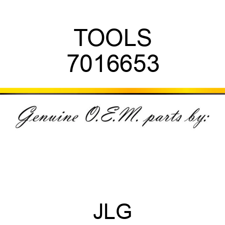 TOOLS 7016653