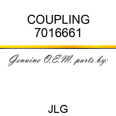 COUPLING 7016661