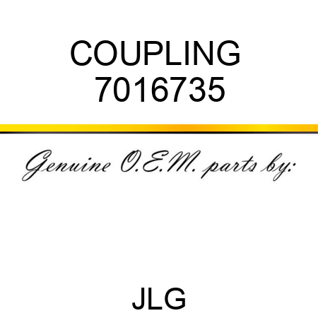 COUPLING  7016735