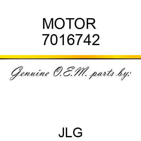 MOTOR  7016742