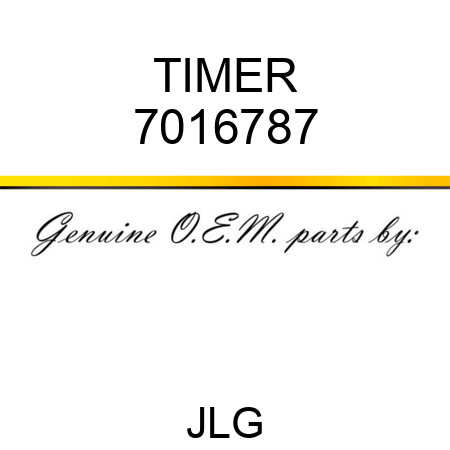 TIMER 7016787