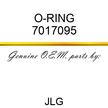 O-RING 7017095