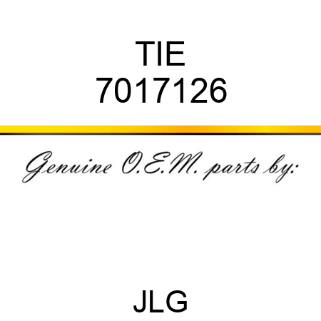 TIE 7017126