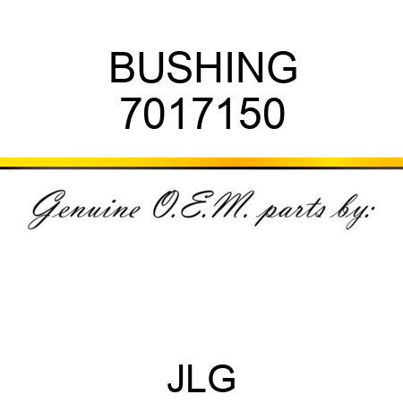 BUSHING 7017150