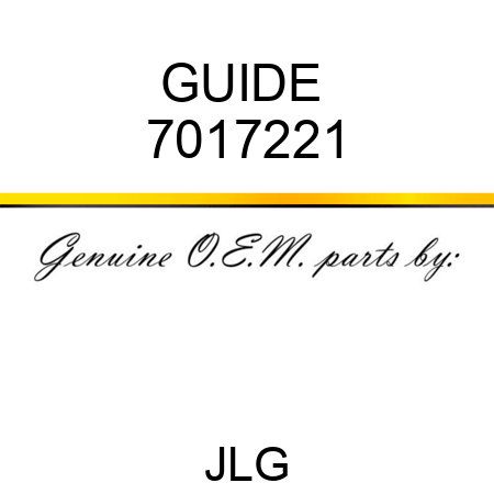 GUIDE  7017221