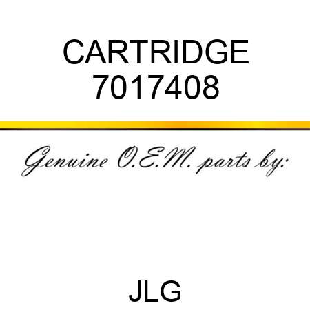 CARTRIDGE 7017408