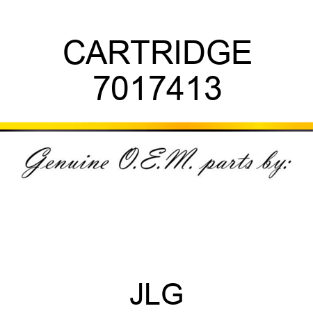 CARTRIDGE 7017413