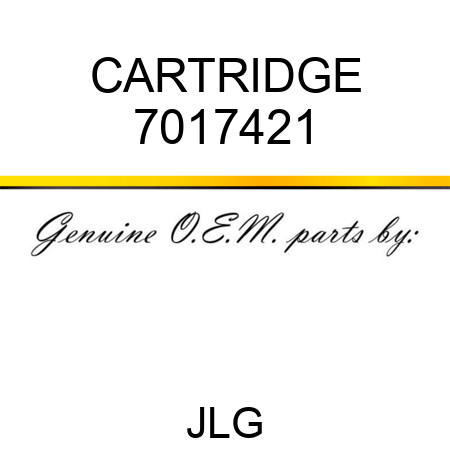 CARTRIDGE 7017421