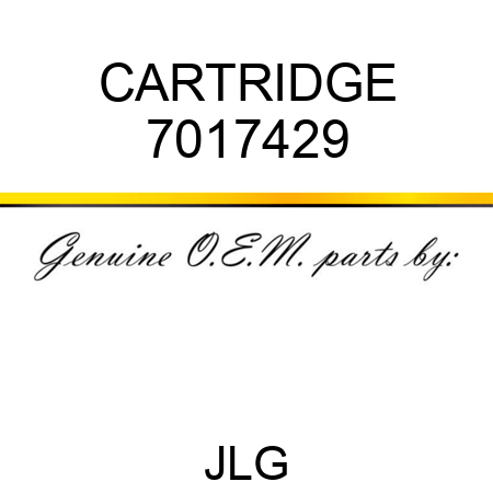 CARTRIDGE 7017429